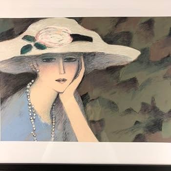 Amazon.co.jp: カシニョール 蔦 リトグラフ 額付絵画 : ホーム